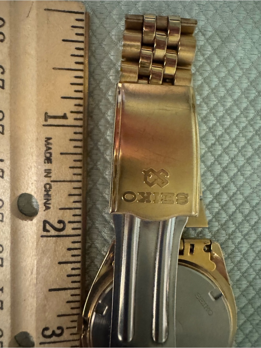 Seiko Gold-Tone Men's Day-Date Presidential Watch - Picture 7 of 14